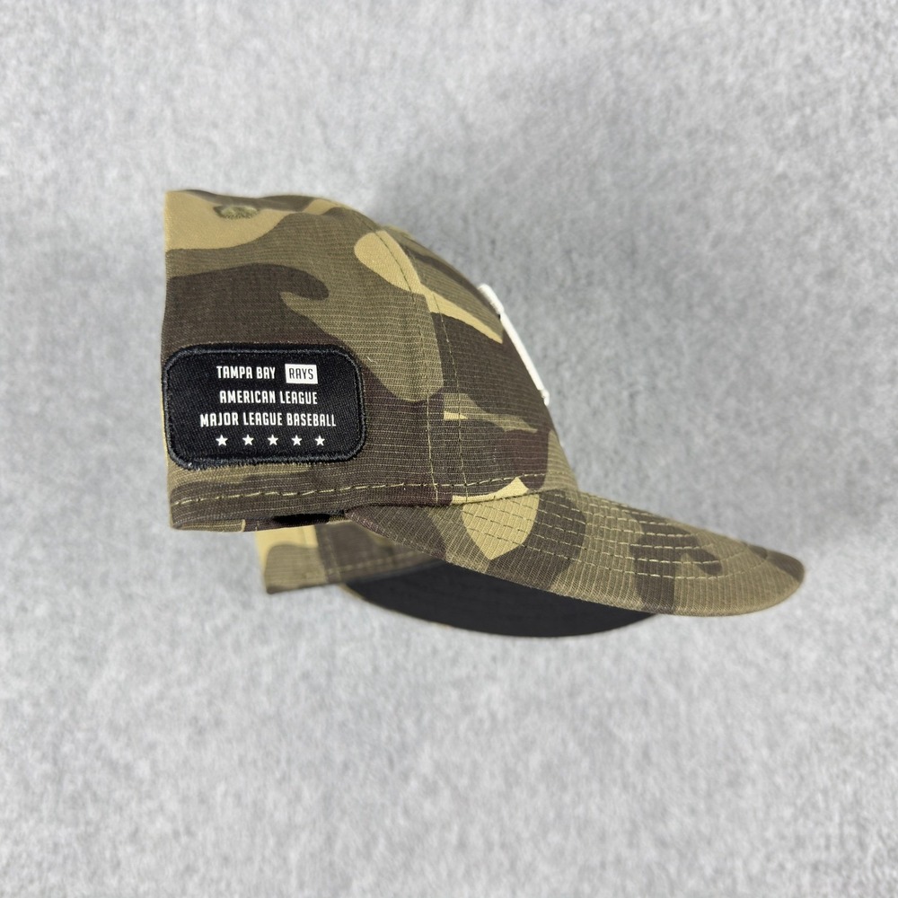 New Era 59FIFTY Tampa Bay Rays Camo Armed Forces Day Fitted 7 1/8 Hat Cap - Picture 2 of 6